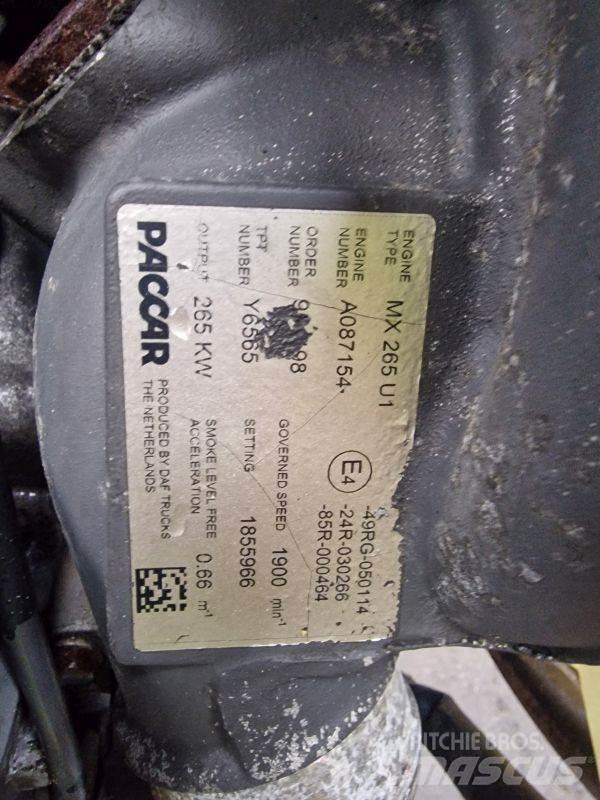 DAF MX265U1 Motori