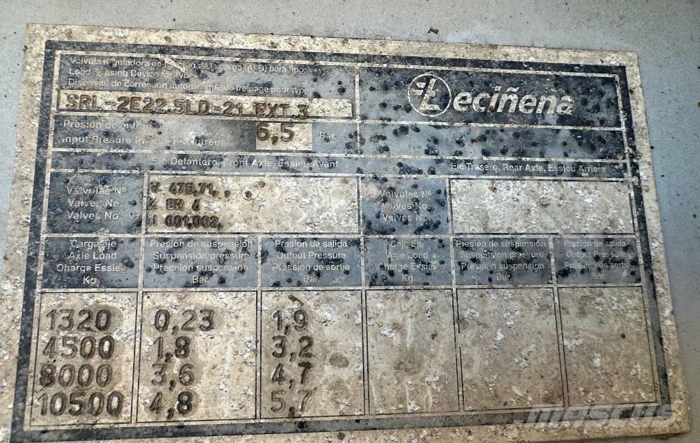 Lecinena SD220LD Semirimorchi a cassone ribaltabile