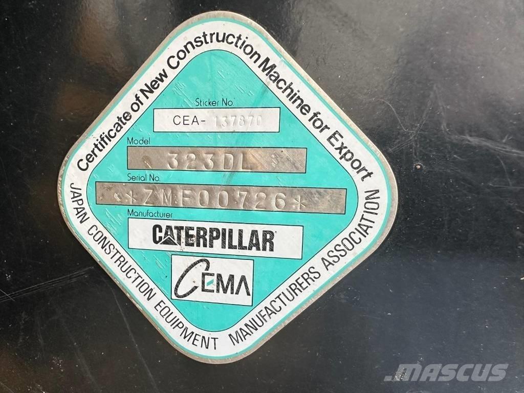 CAT 323 D LN Escavatori cingolati