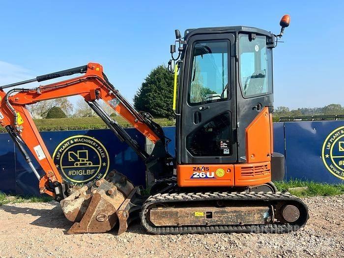 Hitachi ZX26U Miniescavatori