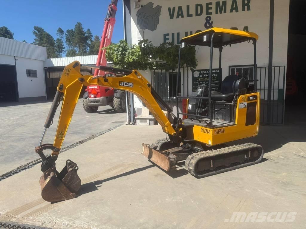 JCB 16 C-1, 1700Kg Miniescavatori