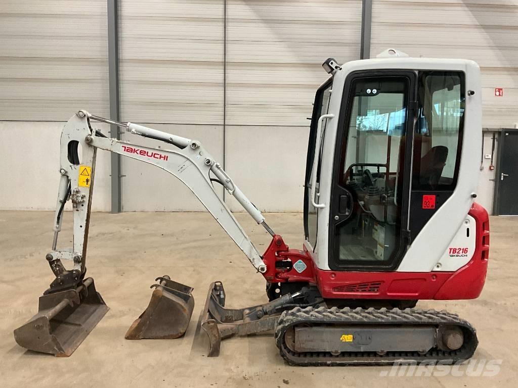 Takeuchi TB 216 Miniescavatori