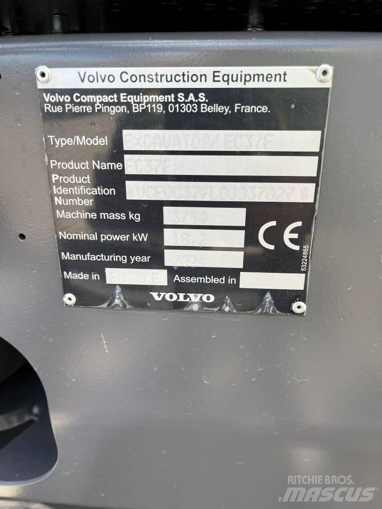 Volvo EC37F Miniescavatori