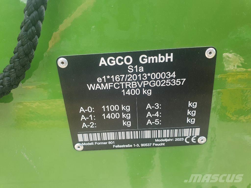 Fendt Former 801 Ranghinatori