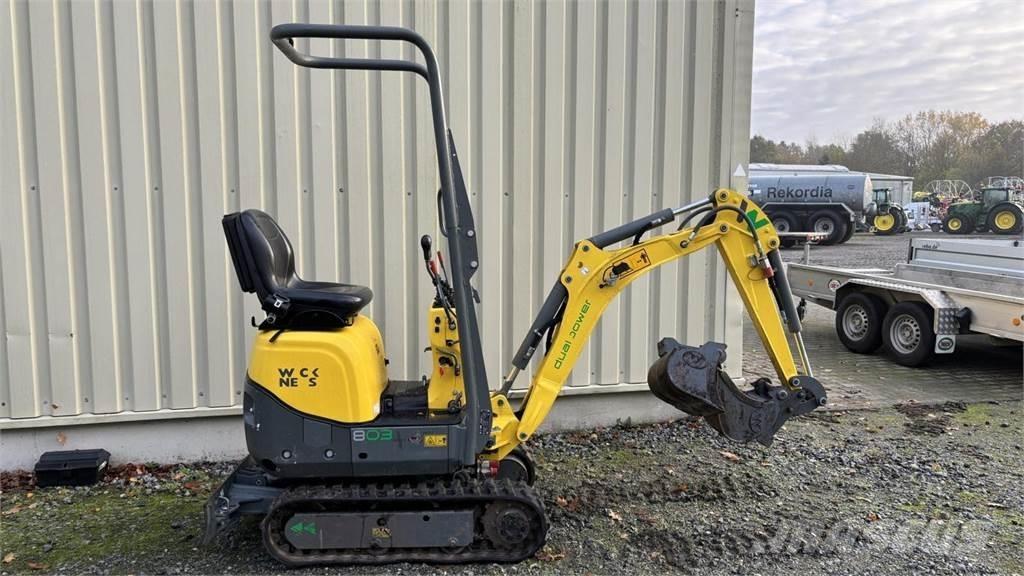 Wacker 803 Miniescavatori