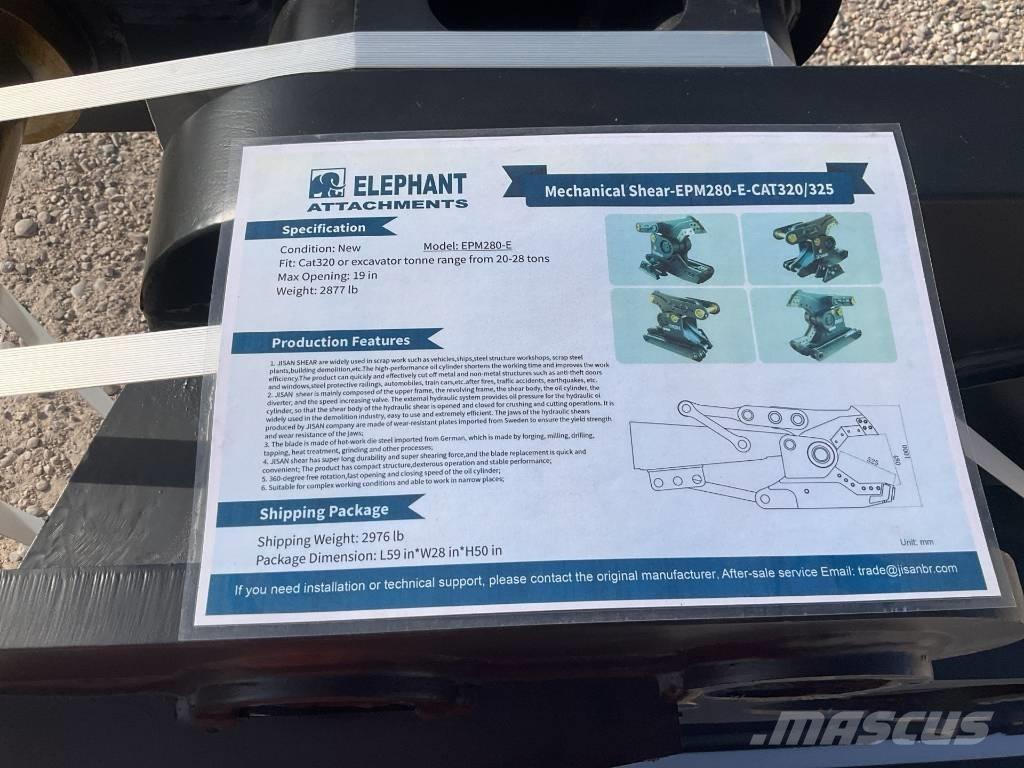  Elephant EPM280 Tagliatrici