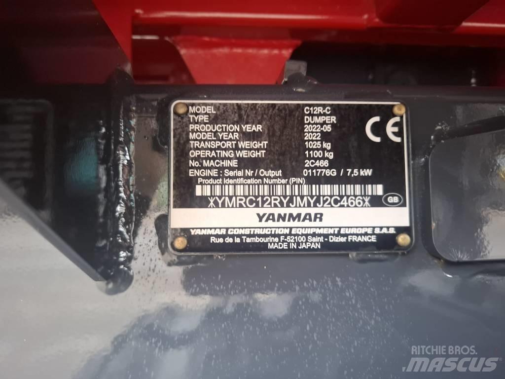 Yanmar C 12 R-C Mini dumper
