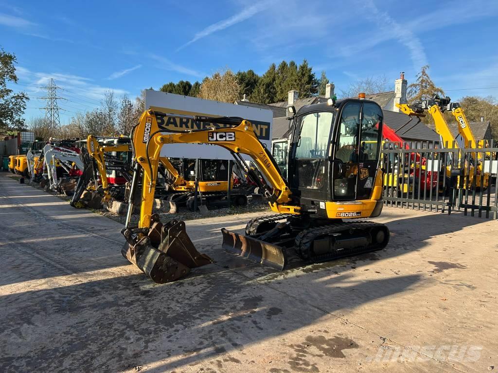 JCB 8026 CTS Miniescavatori