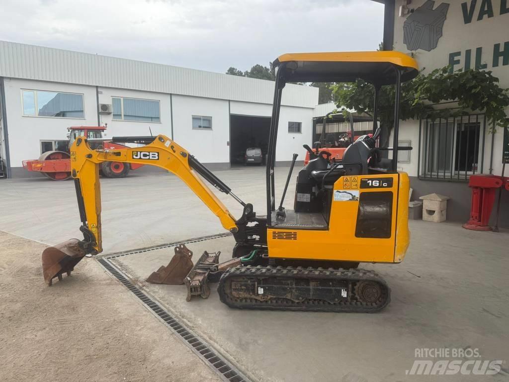 JCB 16 C-1, 821h Miniescavatori