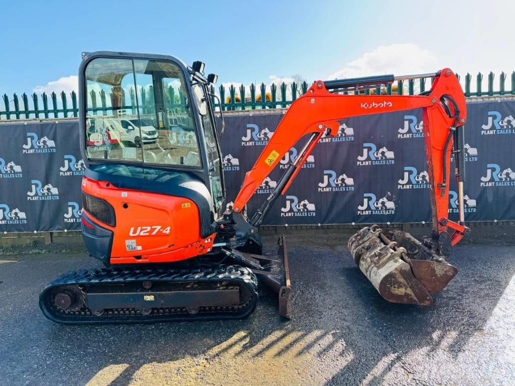 Kubota U 27-4 Miniescavatori