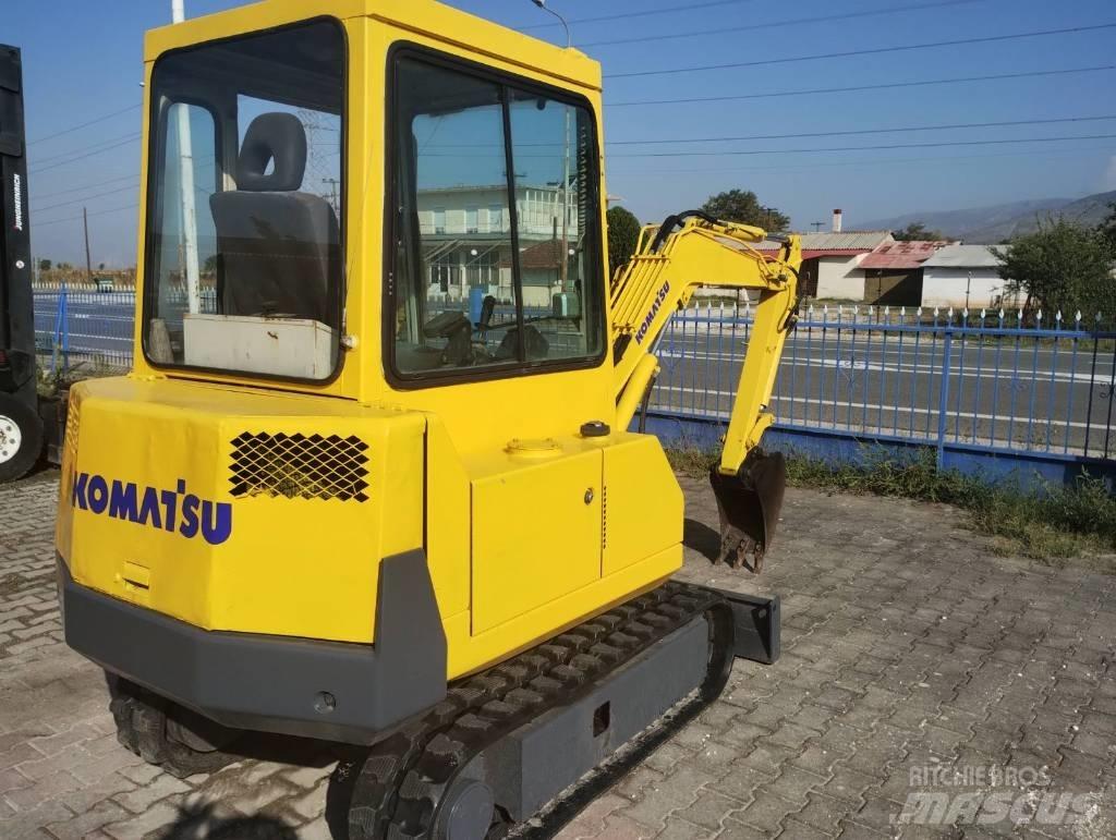 Komatsu PC 10 Escavatori cingolati