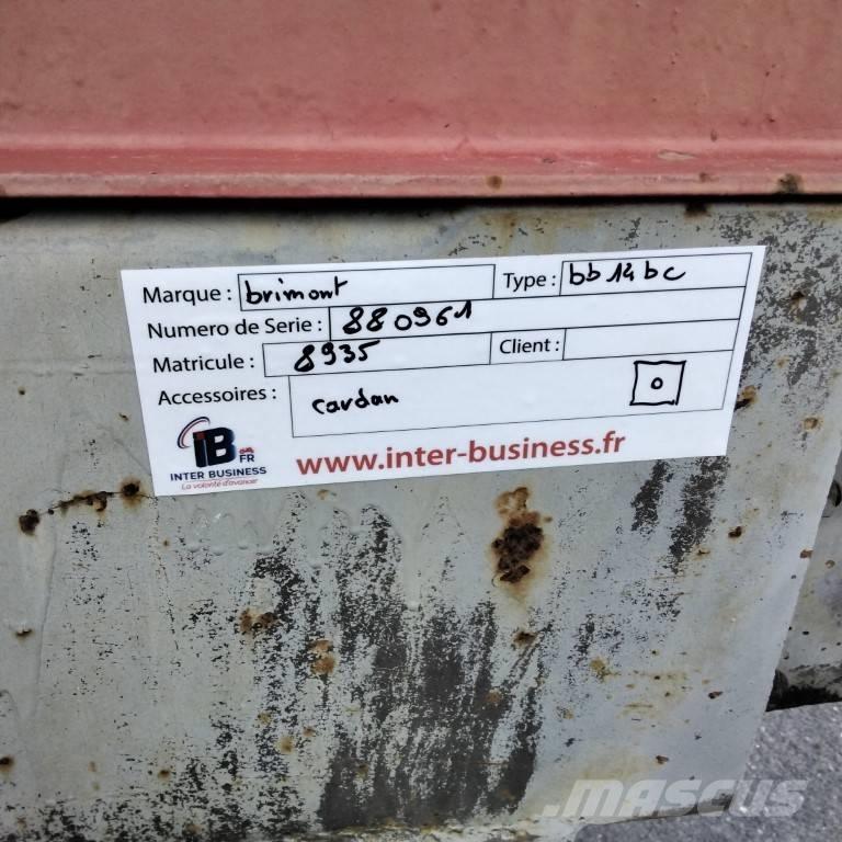 Brimont BB14BC Rimorchi ribaltabili
