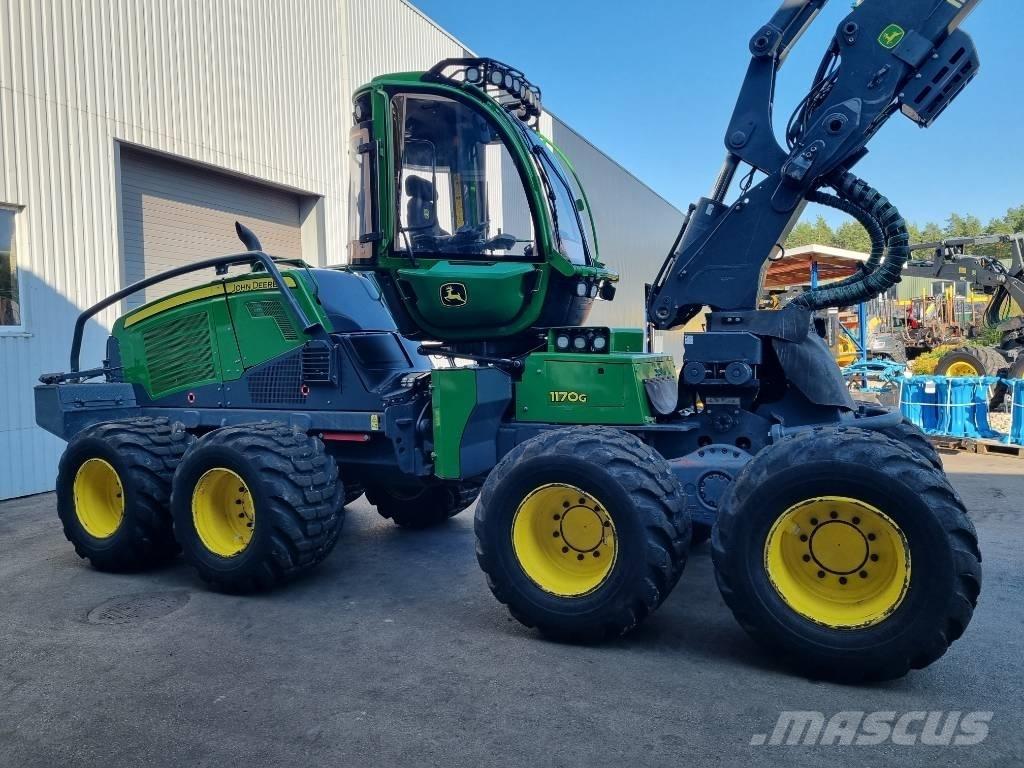 John Deere 1170 G Abbattitrici, Disboscatrici