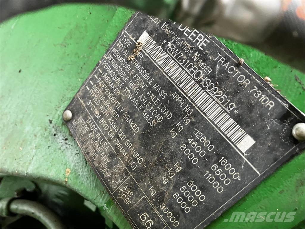 John Deere 7310R Trattori