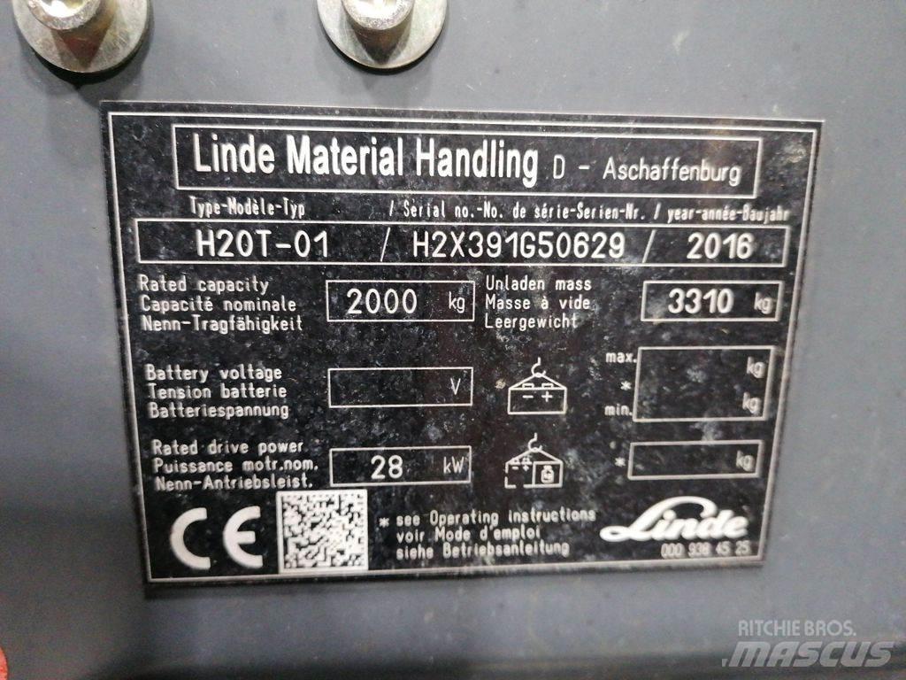 Linde H20T-01 Carrelli elevatori GPL