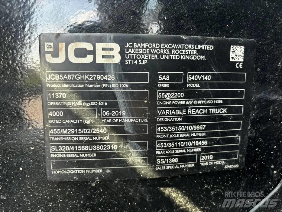 JCB 540-140 Sollevatori telescopici