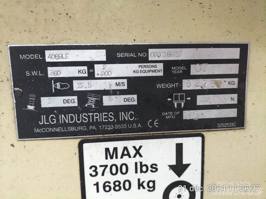 JLG 4069LE Piattaforme a pantografo