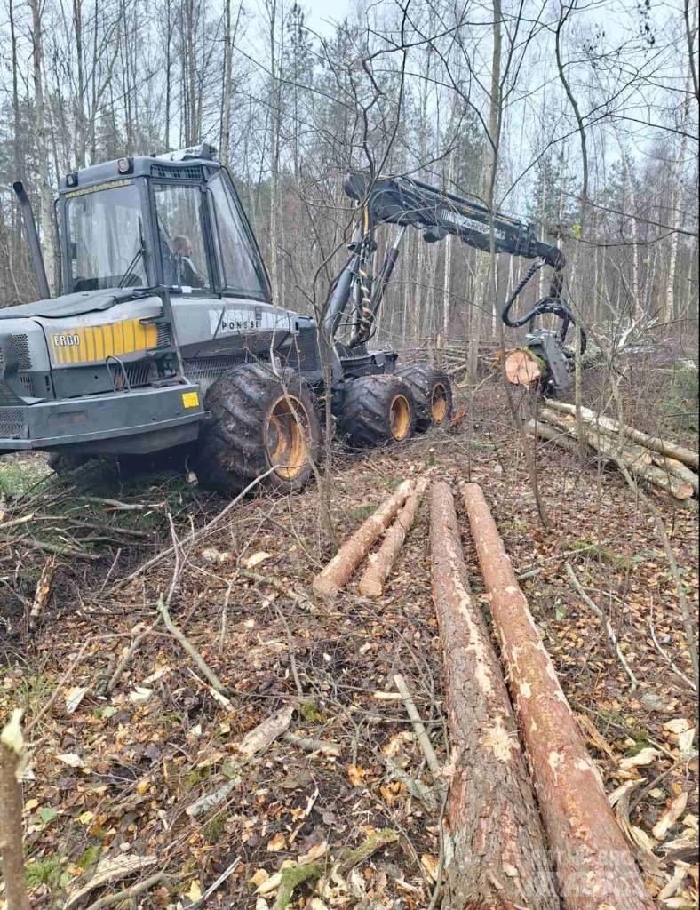Ponsse Ergo 6W Abbattitrici, Disboscatrici