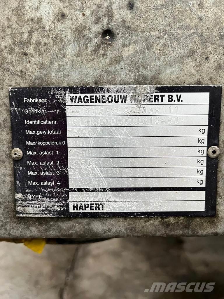 Hapert LF2 Rimorchio per il trasporto di veicoli