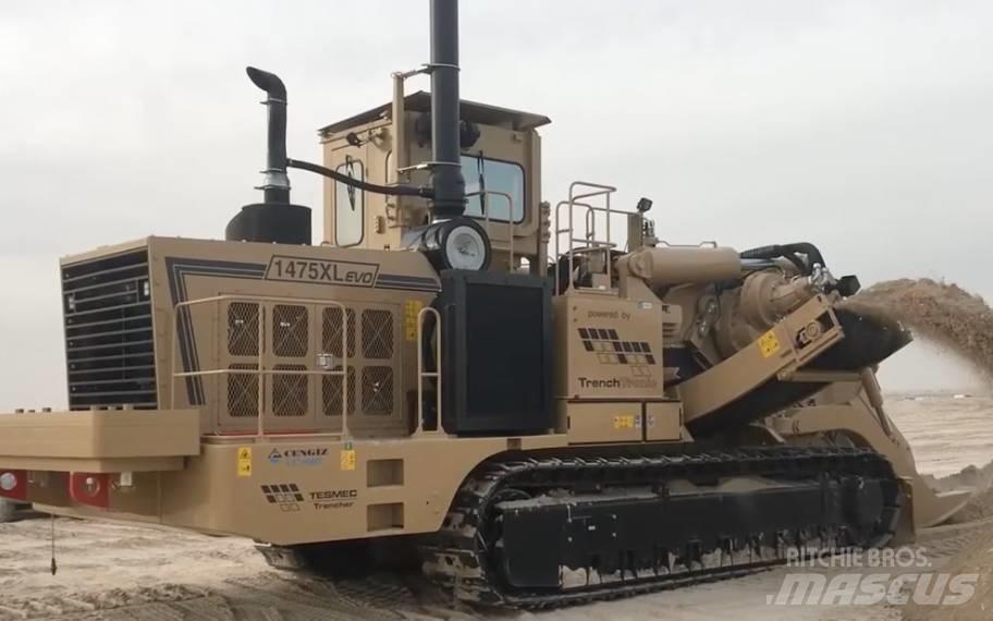 Tesmec T1475XL Seghe per roccia e cemento