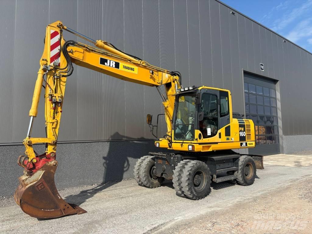 Komatsu PW 160 Escavatori gommati