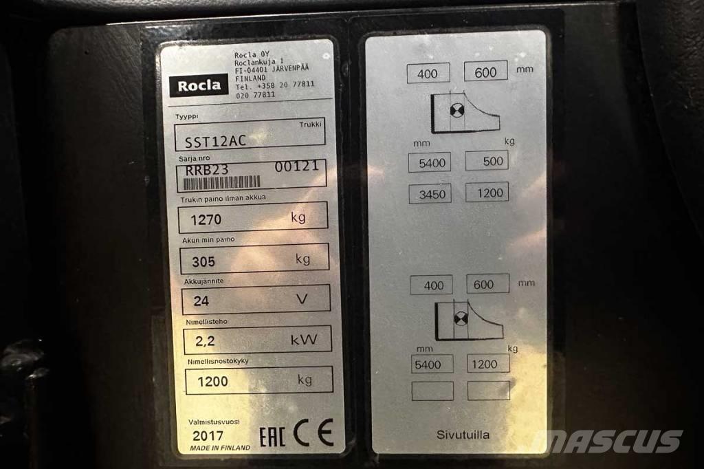 Rocla SST 12 AC Carelli stoccatori  automatici-usati