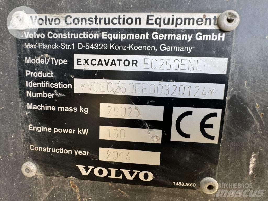 Volvo EC 250 E N L Escavatori cingolati