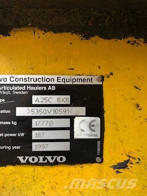 Volvo A 25 C Dumpers articolati