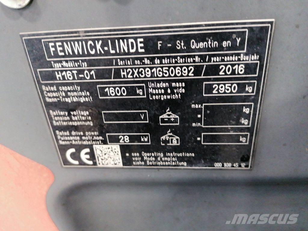 Linde H16T-01 Carrelli elevatori GPL