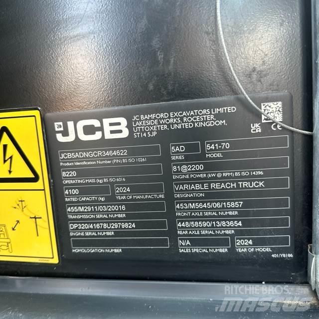 JCB 541-70 Sollevatori telescopici