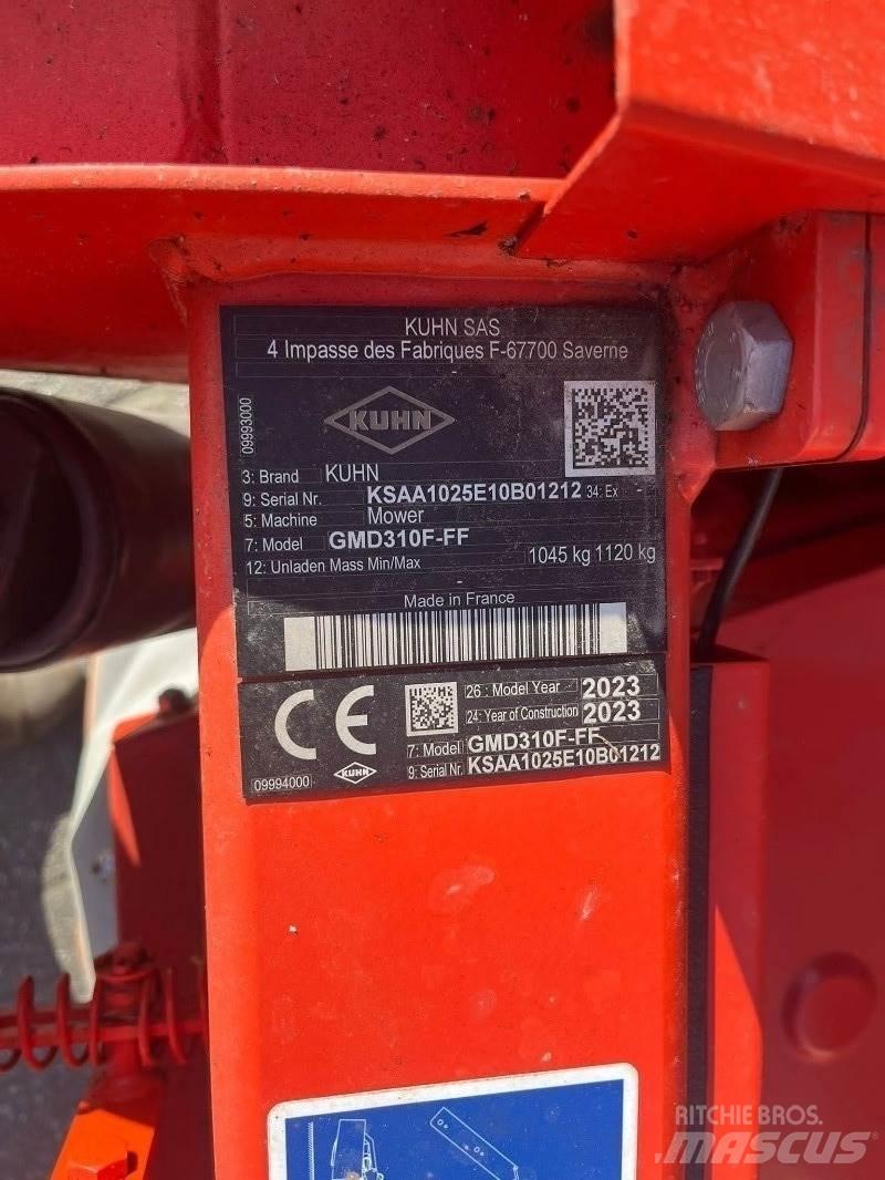 Kuhn GMD 310F Falciacondizionatrici