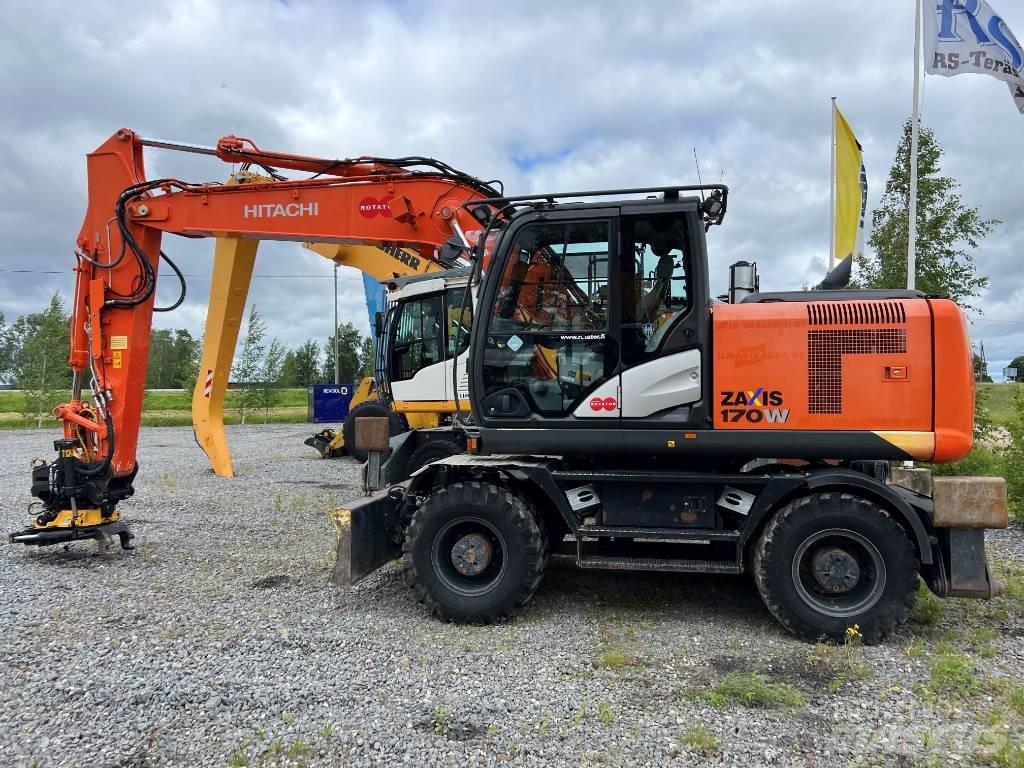 Hitachi ZX 170W-5B Escavatori gommati