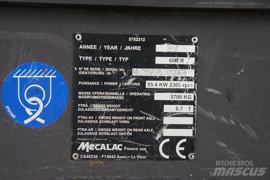 Mecalac 6 MCR Escavatori cingolati