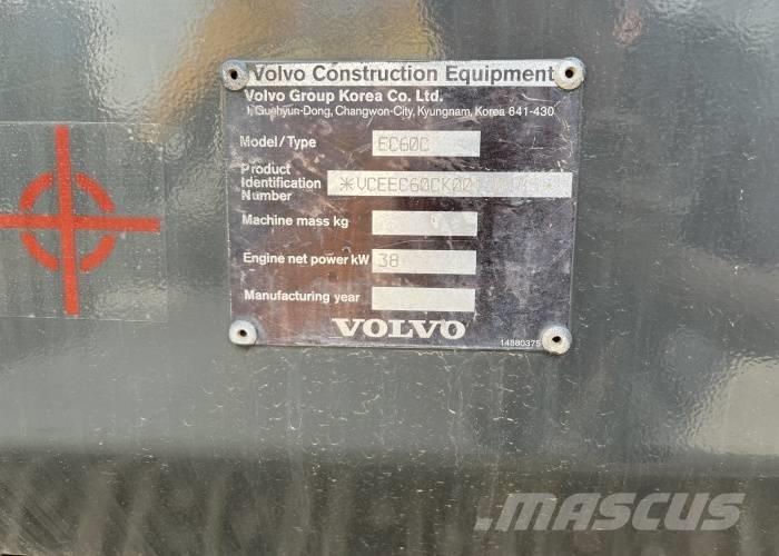 Volvo EC 60 C Miniescavatori