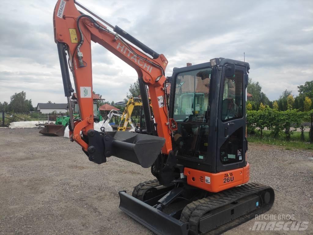 Hitachi ZX 26 U-6 Miniescavatori
