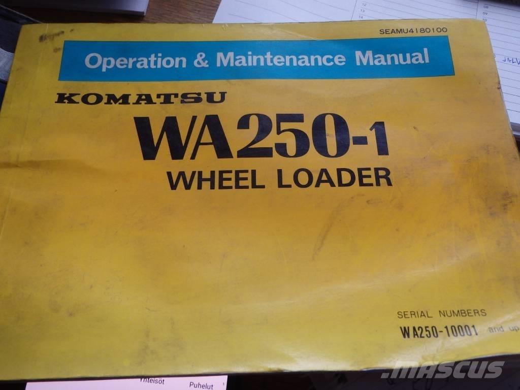 Komatsu WA 250-1 Pale gommate