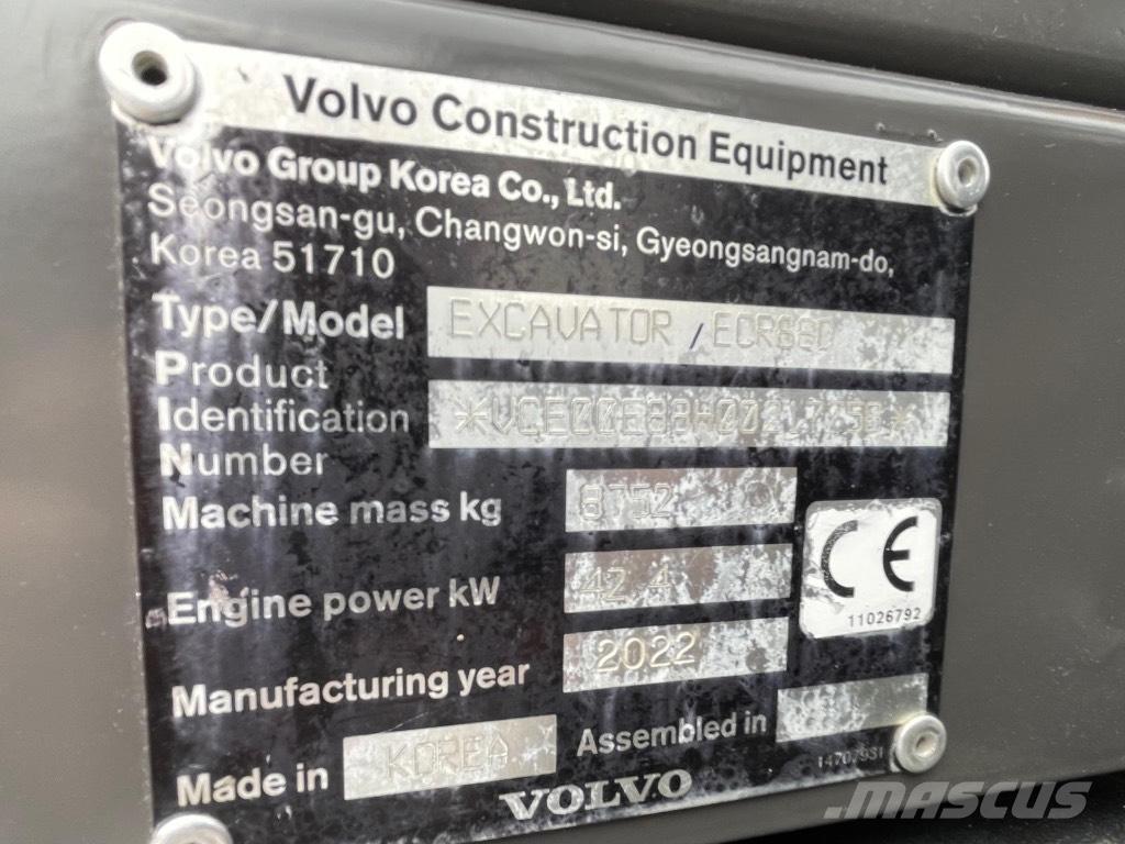 Volvo ECR88D Escavatori medi 7t - 12t