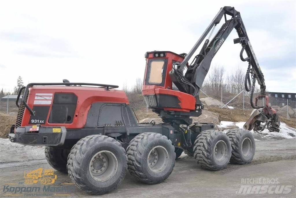Komatsu 931XC Abbattitrici, Disboscatrici