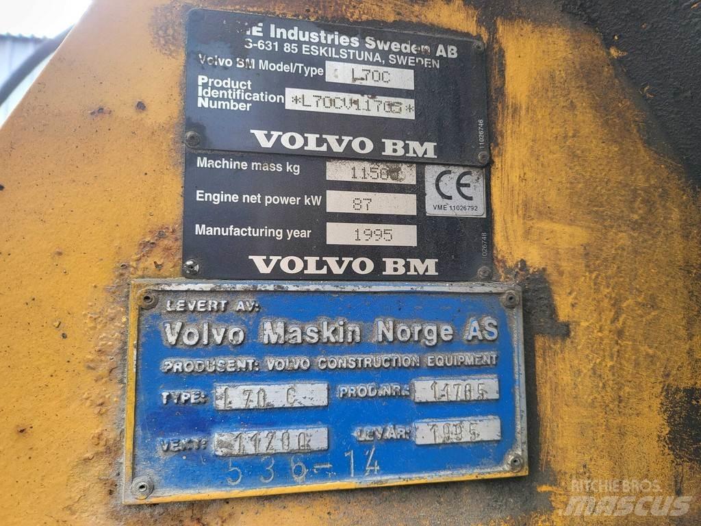 Volvo BM L70C Pale gommate