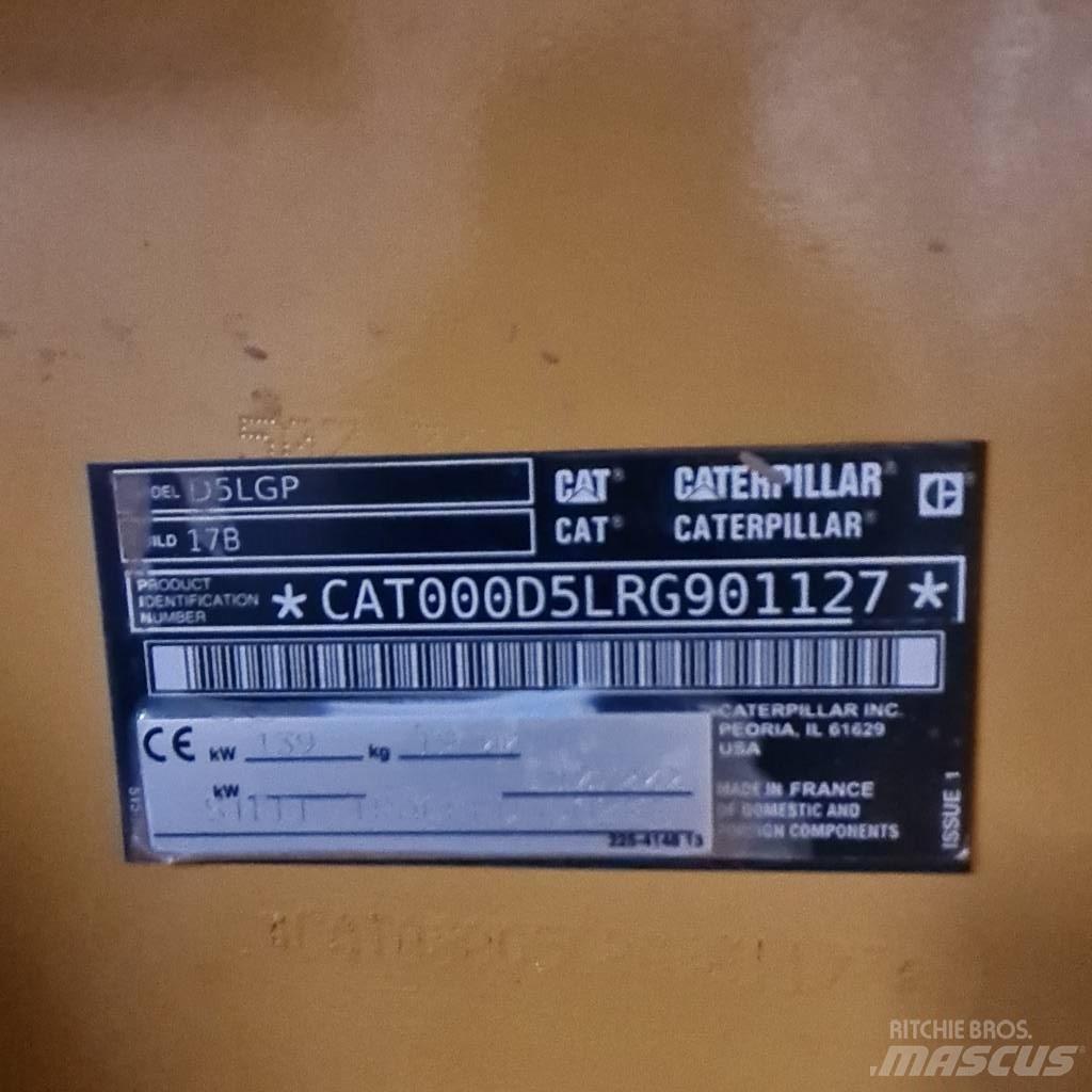 CAT D 5 LGP Dozer cingolati
