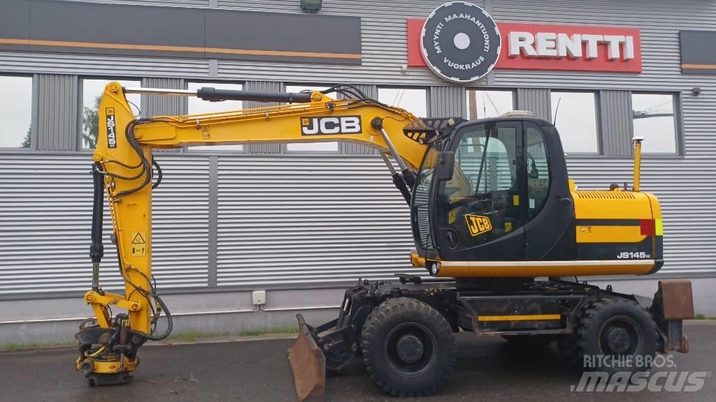 JCB JS 145 W Escavatori gommati