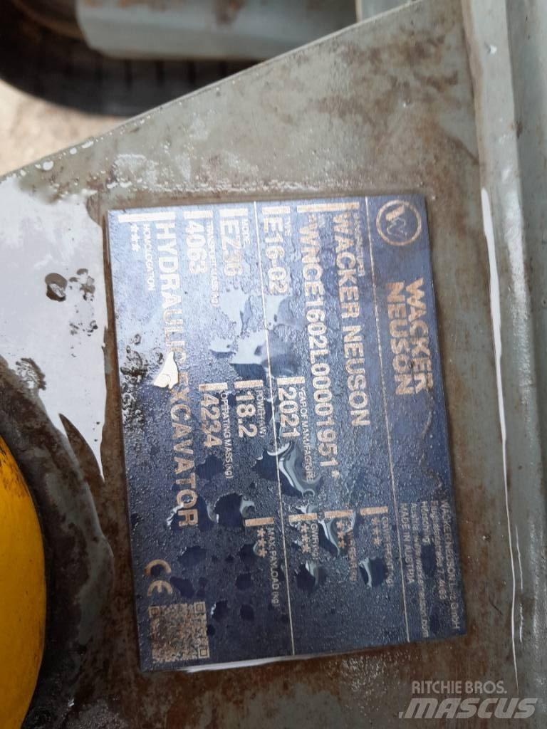 Wacker Neuson EZ 36 Escavatori cingolati
