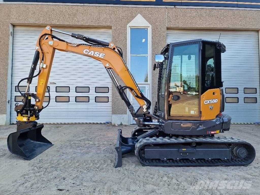 CASE CX 58 D Miniescavatori