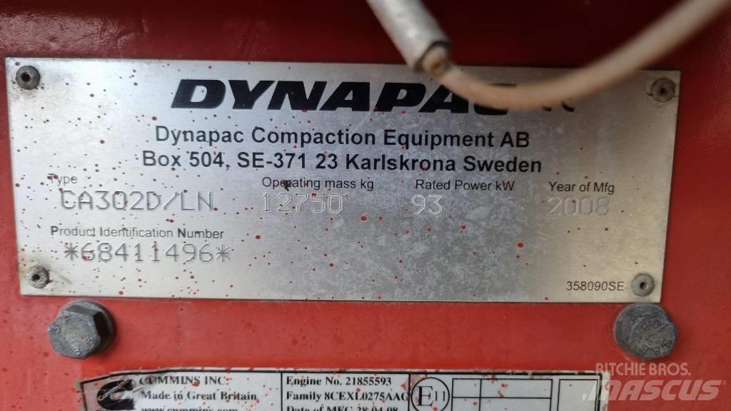 Dynapac CA302D, Vält Rulli monotamburo
