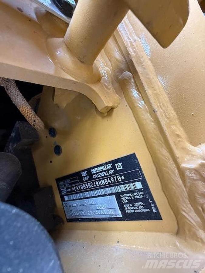 CAT 302-05 Miniescavatori