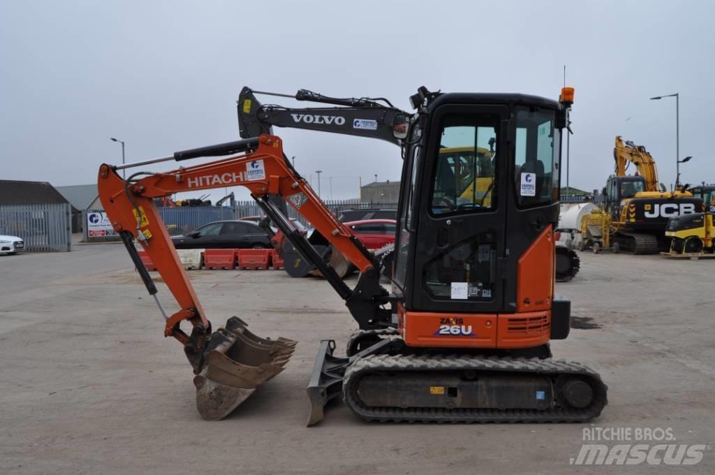 Hitachi ZX 26 U-6 Miniescavatori