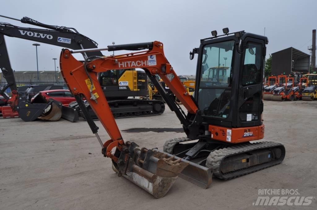 Hitachi ZX 26 U-6 Miniescavatori