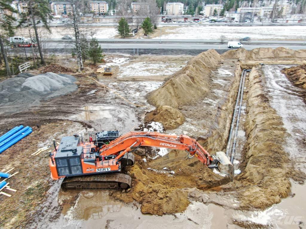 Hitachi ZX530LCH-7 Escavatori cingolati