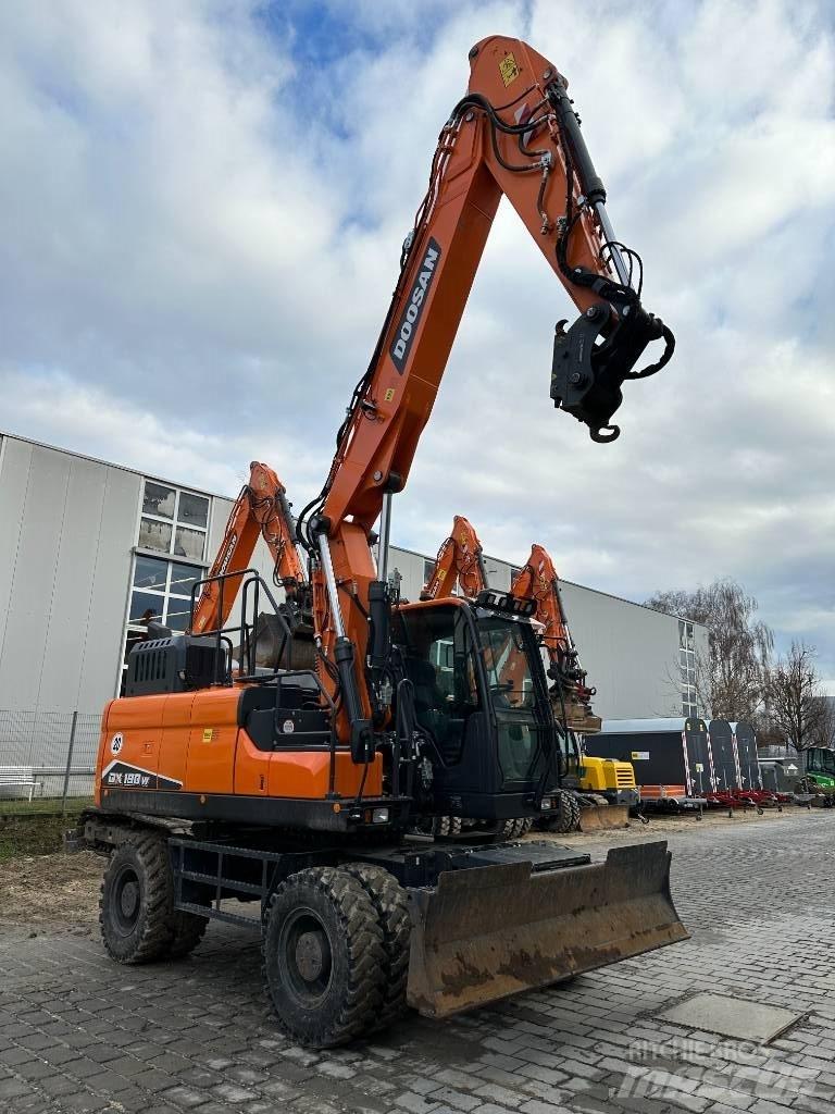 Doosan DX 190 W-7 Escavatori gommati