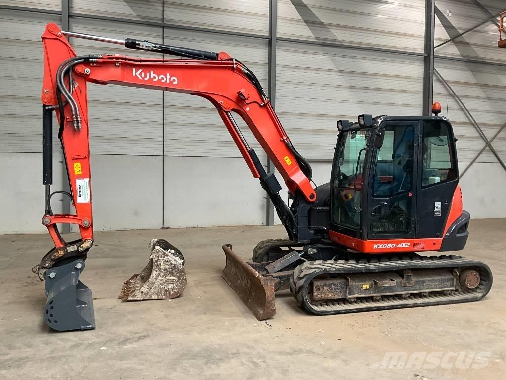Kubota KX 080-4 A 2 Escavatori medi 7t - 12t